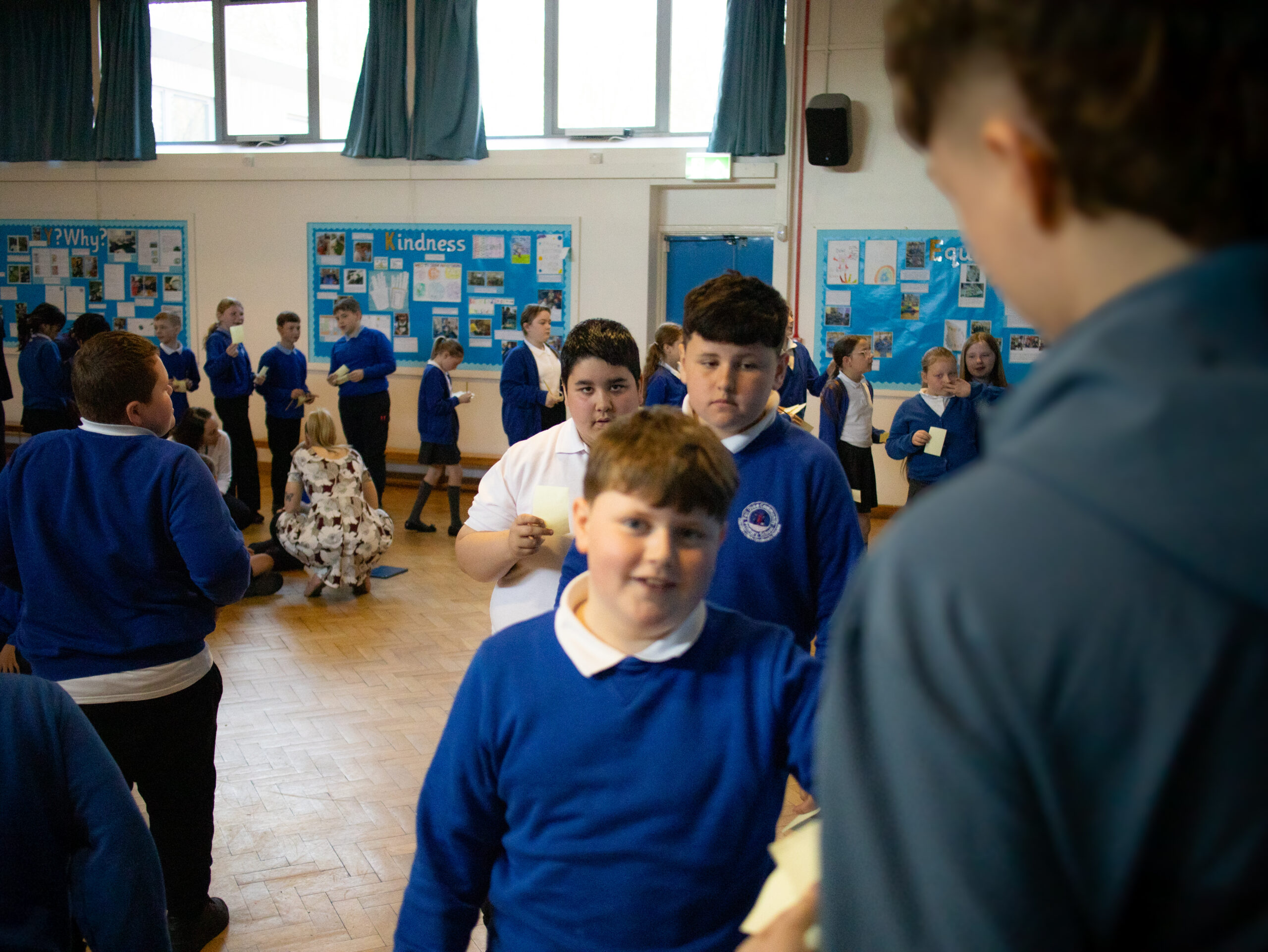 Group of School Kids with The Mental Shift